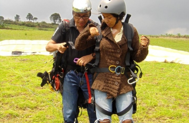 Monitor preparando el vuelo